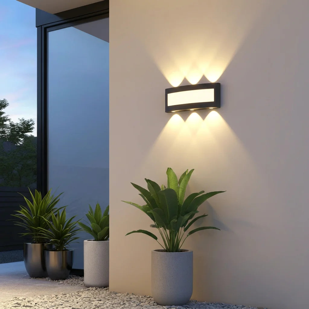 Modern Waterproof LED Wall Sconce
