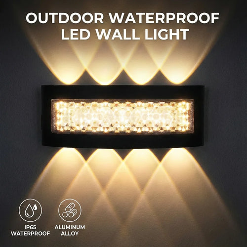 Modern Waterproof LED Wall Sconce